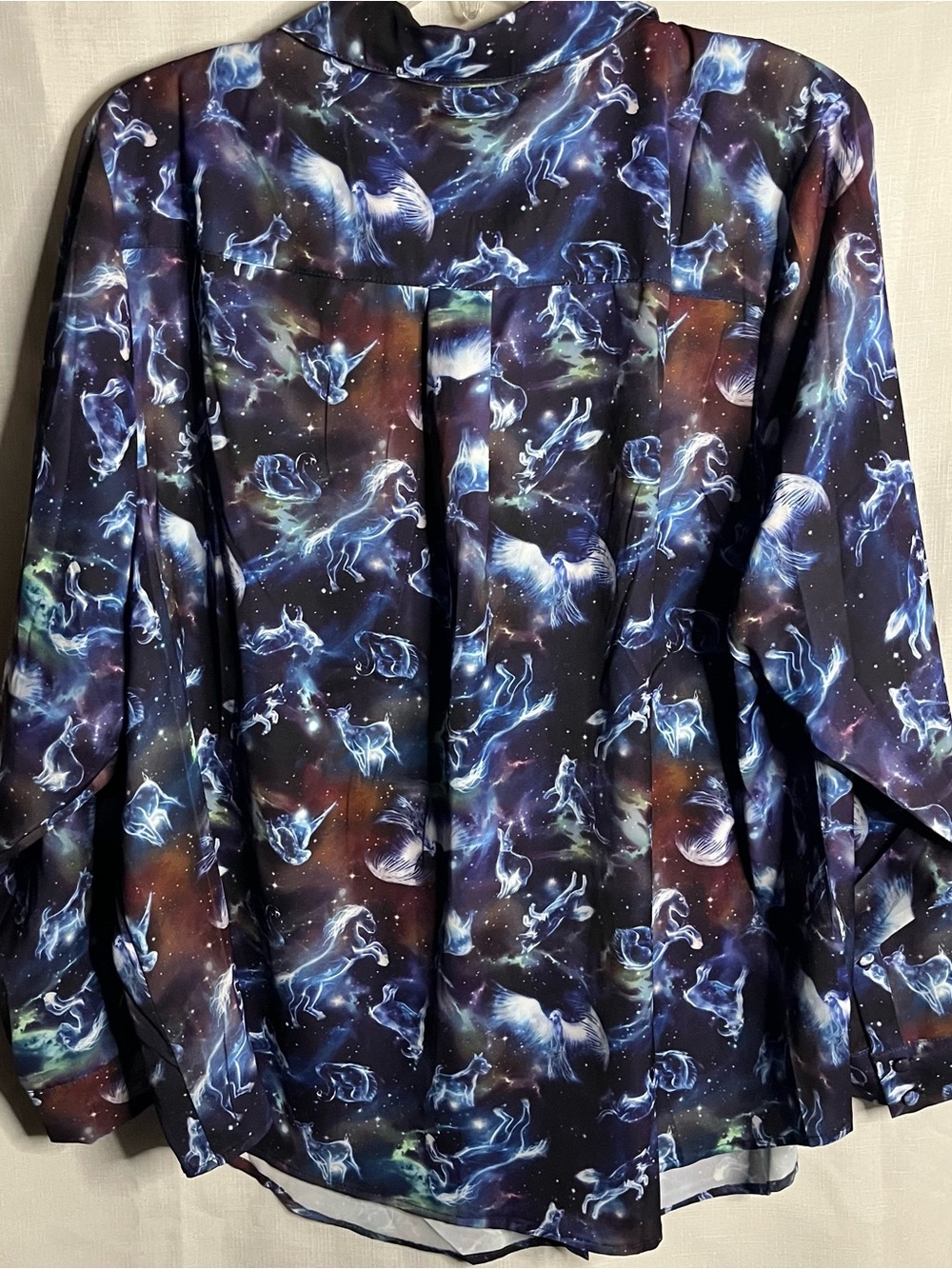Torrid Harry Potter Pegasus and Unicorn Print Blouse